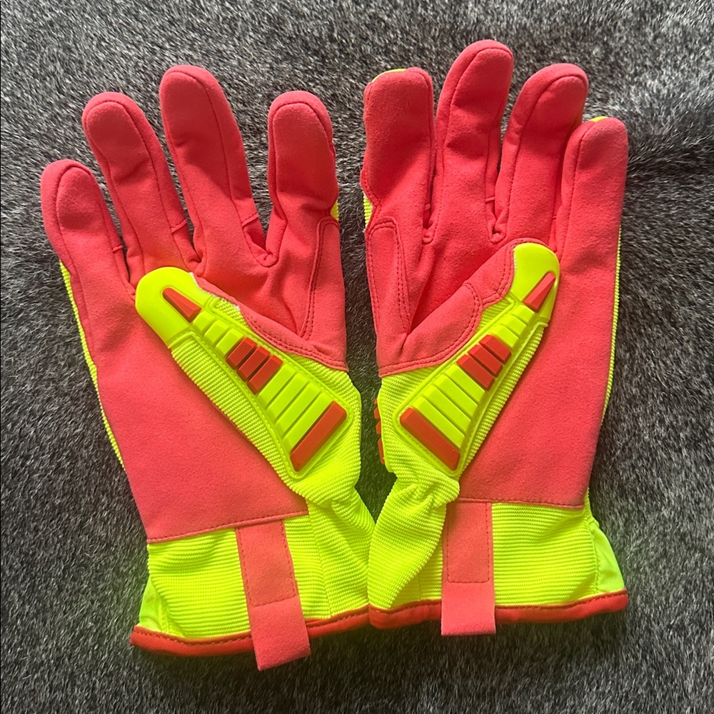 SKYTEC chainsaw Gloves High-Visibility Yellow and… - image 2